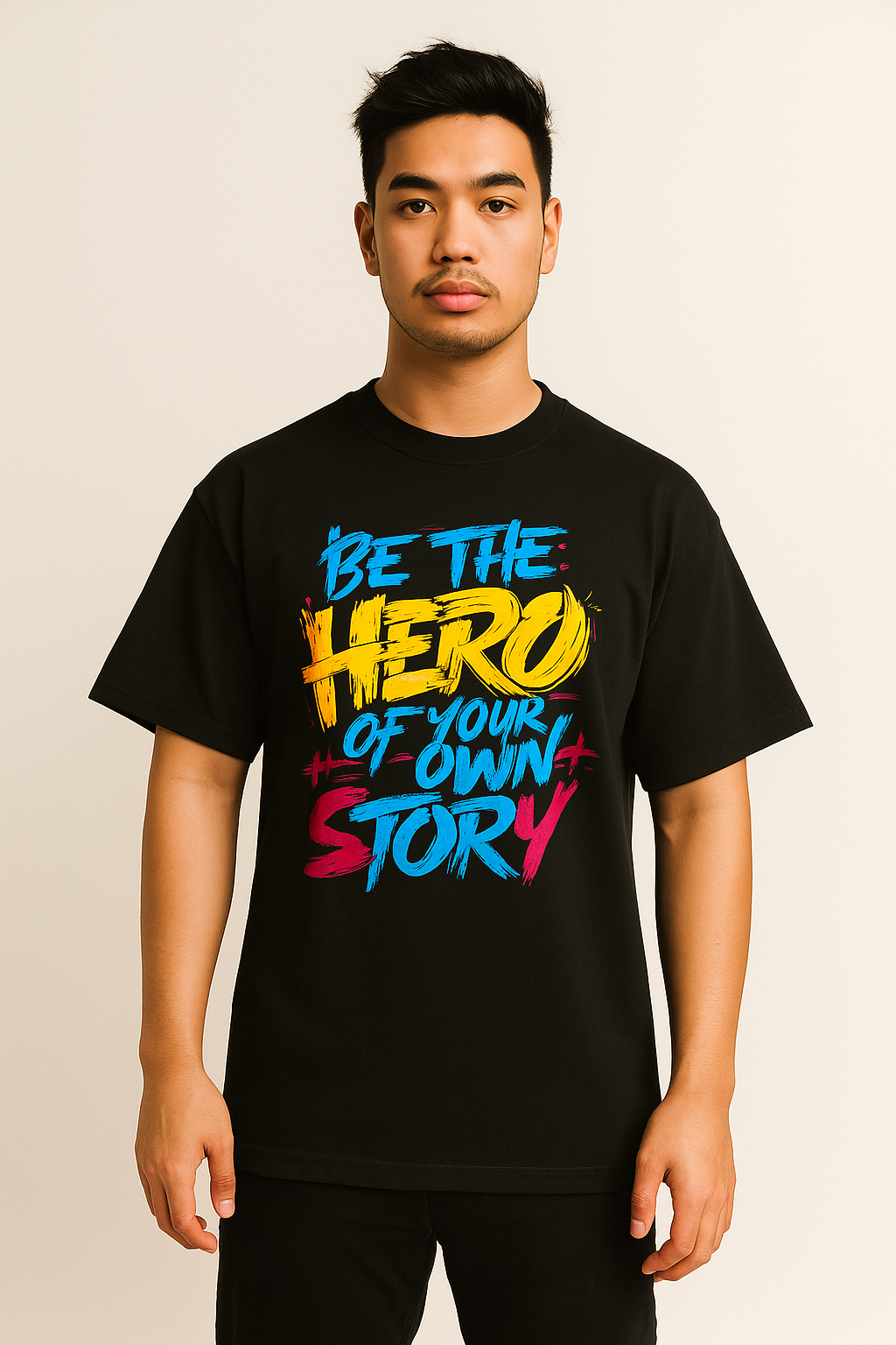 "Be The Hero Of Your Own Story" Motivational Tee